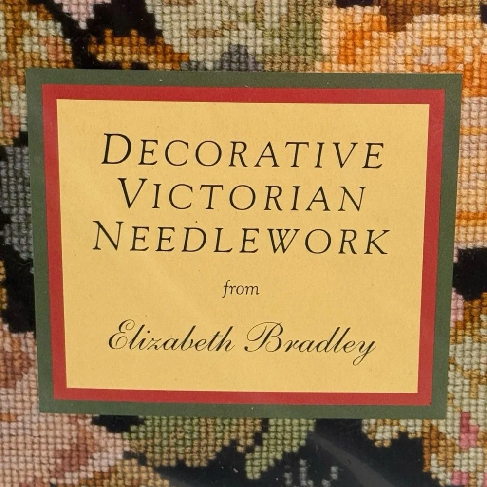Elizabeth Bradley Needlework Kit Wreath of Roses Victorian Flowers Sealed NOS